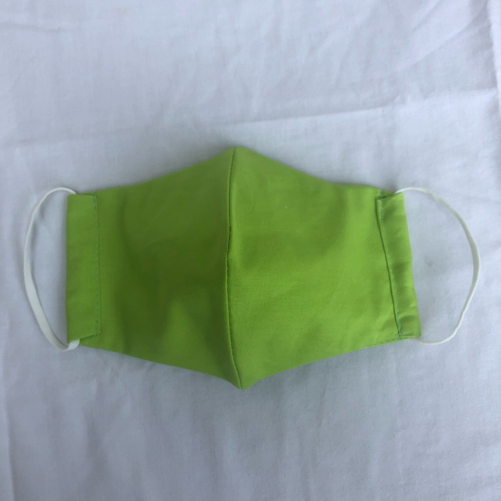 Lime Green Unisex Facemask w/FILTER